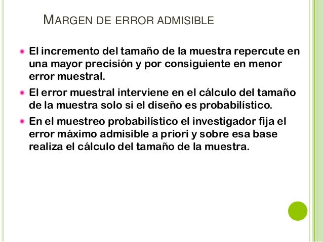 muestra